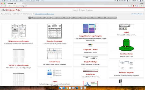 Nền tảng sáng tạo Wireframes To Go